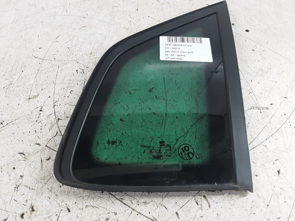 VITRE LATERALE ARRIÈRE DROIT Seat Arona (KJX) (01-2017/-), Seat Deutschland GmbH, Service@seat.de, Utilisé, Seat