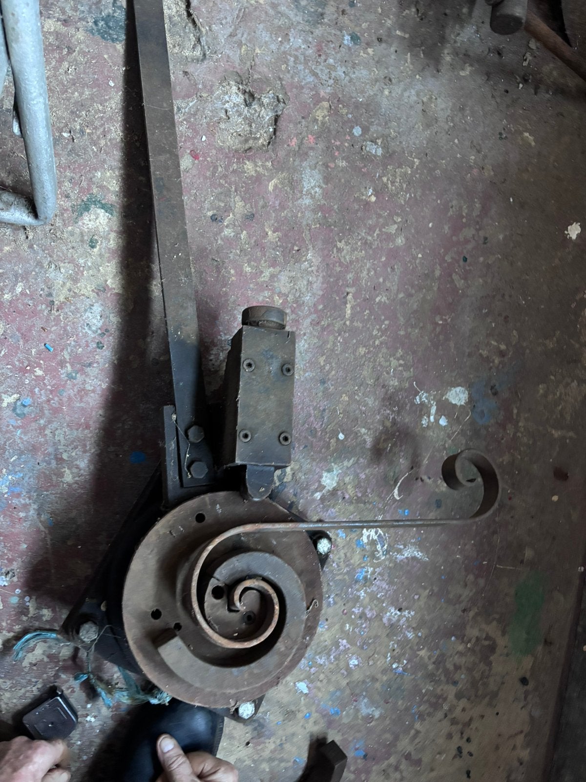 Appareil à volutes, Enlèvement