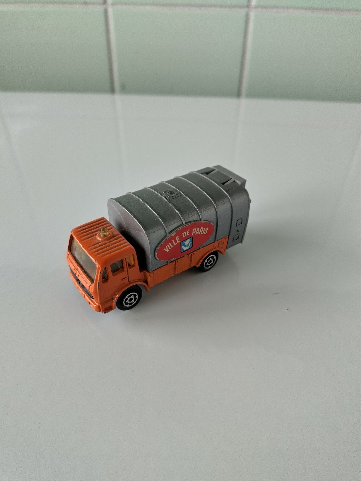 Vintage Majorette Mercedes Truck AFHALING LEES BESCHRIJVING, Hobby en Vrije tijd, Ophalen, Gebruikt, Auto, Majorette