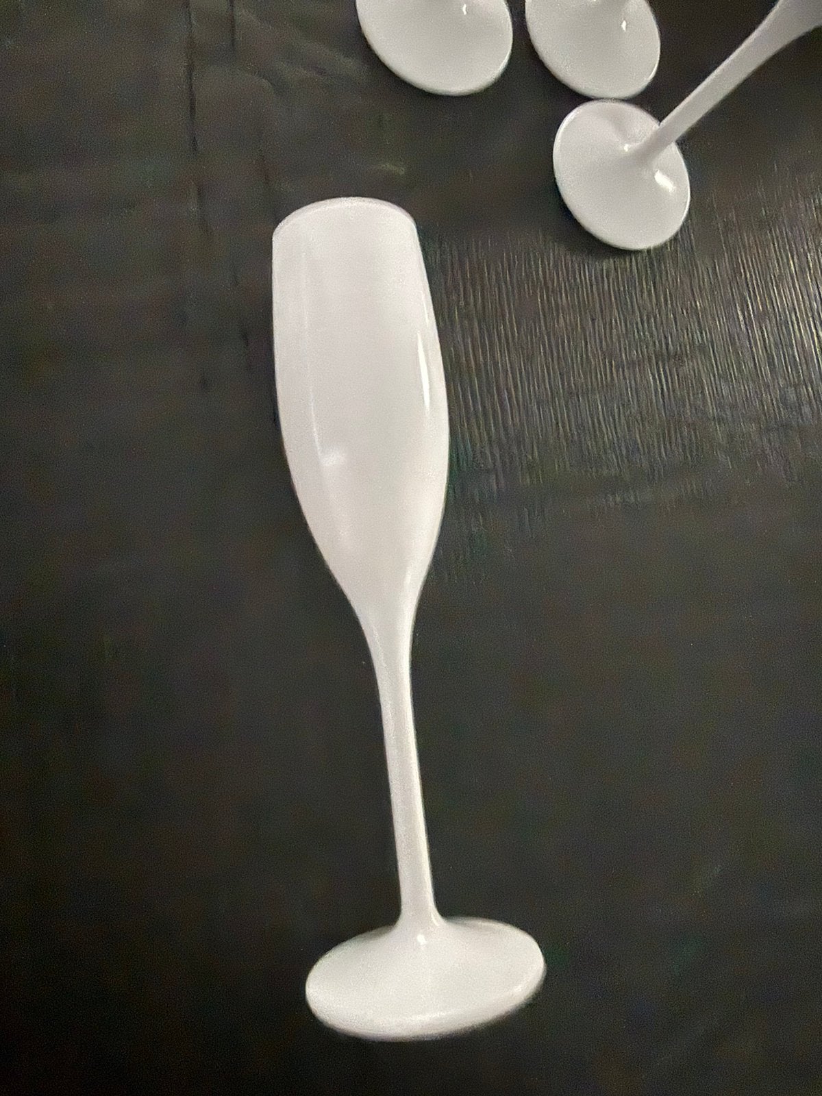 Verres à champagne en plastique, Enlèvement, Comme neuf, Synthétique