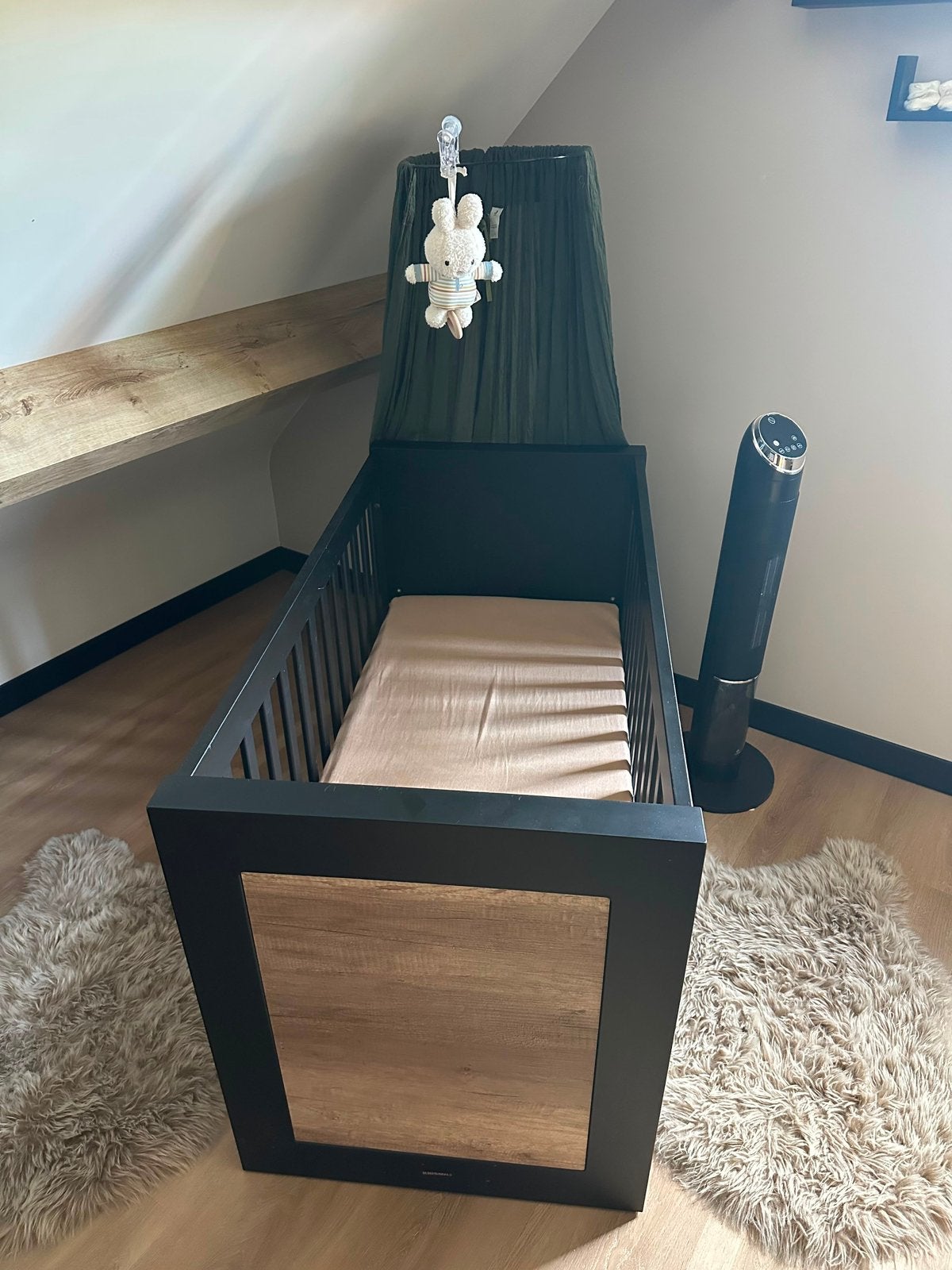 Kidsmill ledikant 60 x 120 met air sleep matras, Enfants & Bébés, Enlèvement, Comme neuf