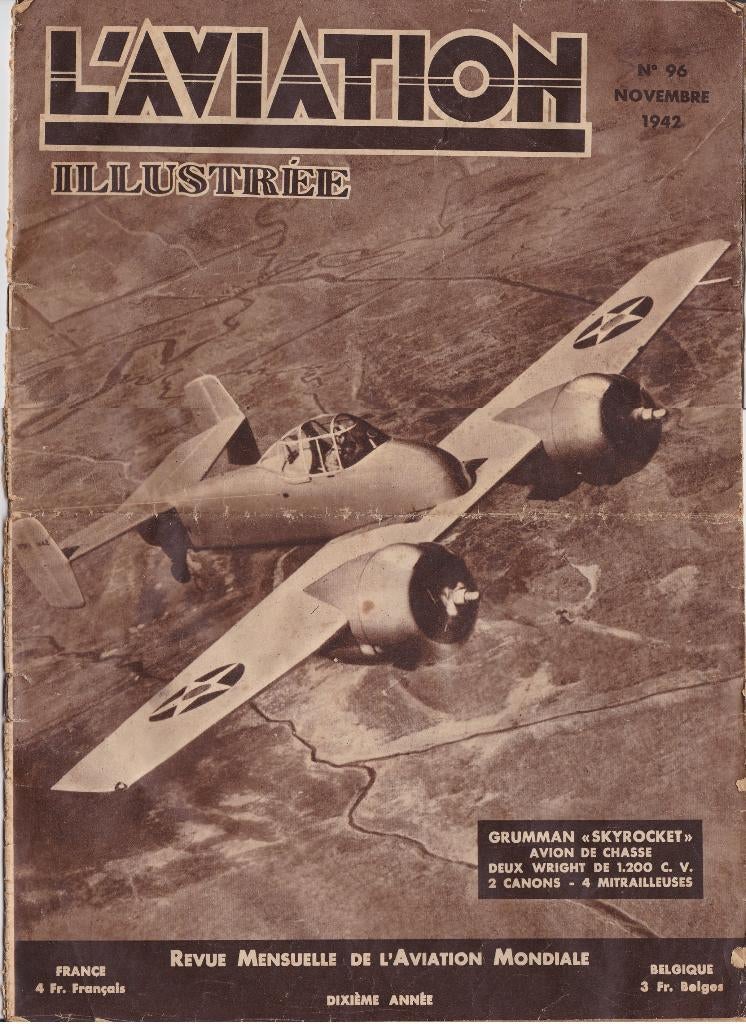 L'aviation illustrée n 96, novembre 1942, Enlèvement ou Envoi, Utilisé, Autres types