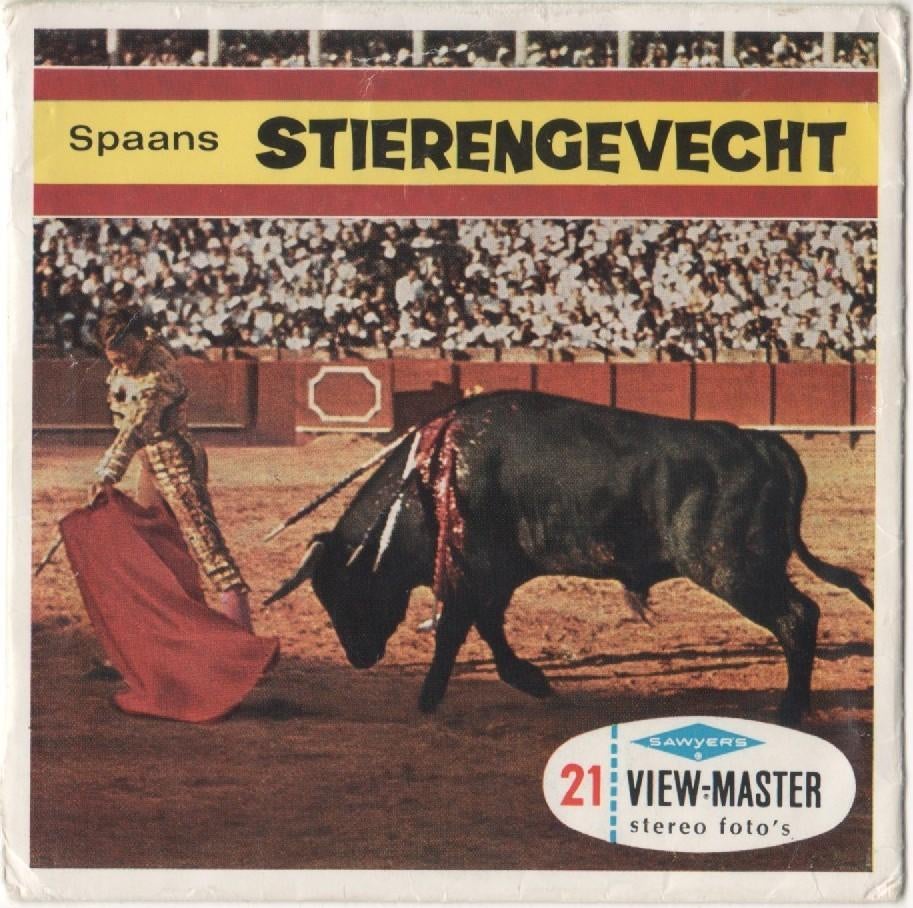 View-master La corrida espagnole C 255 NL, Enlèvement ou Envoi