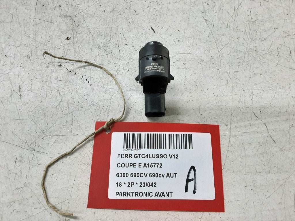 CAPTEUR AIDE AU STATIONNEMENT Ferrari GTC4 Lusso (15772), Autos : Pièces & Accessoires, Mevr. I. Hauben, Ferrari, Utilisé, Rue de l'Espoir 34 34
4030  GRIVEGNÉE, BE