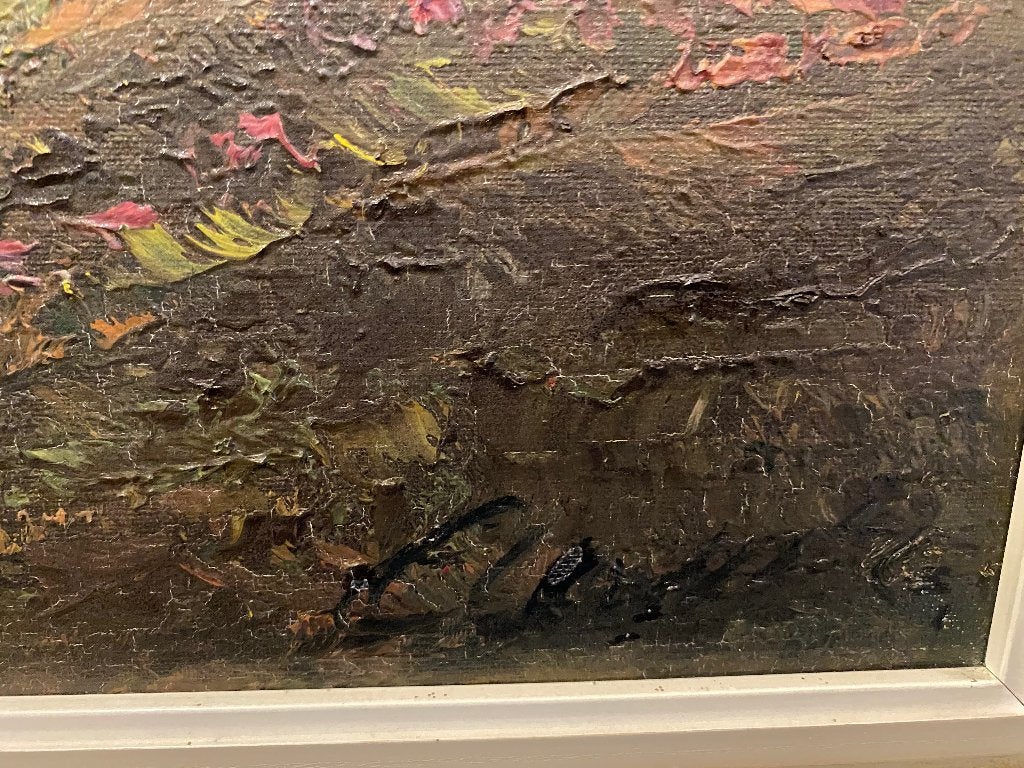 Schilderij, Antiek en Kunst, Ophalen, Doek, Landschap, Klassiek