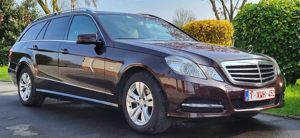 Mercedes E 220 cdi Avantgarde automatique, Autos, Mercedes-Benz, Cuir, Euro 5, Achat, 7 places