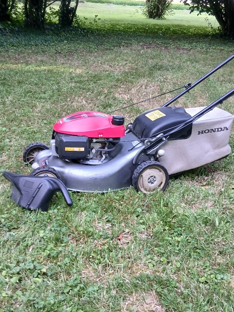 Tondeuse, Tuin en Terras, Grasmaaiers, Gebruikt, Benzine-grasmaaier, 50 cm of meer, Cirkelmaaier, Mulchfunctie, Opvangzak, Ophalen