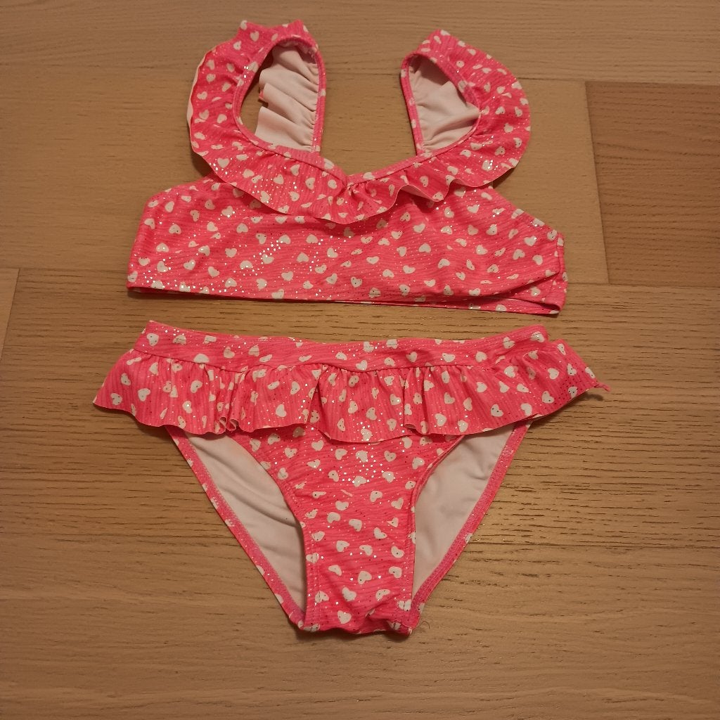 bikini maat 146/152, Kinderen en Baby's, Kinderkleding | Kinder-zwemkleding, Ophalen, Bikiniset, Meisje, Zo goed als nieuw