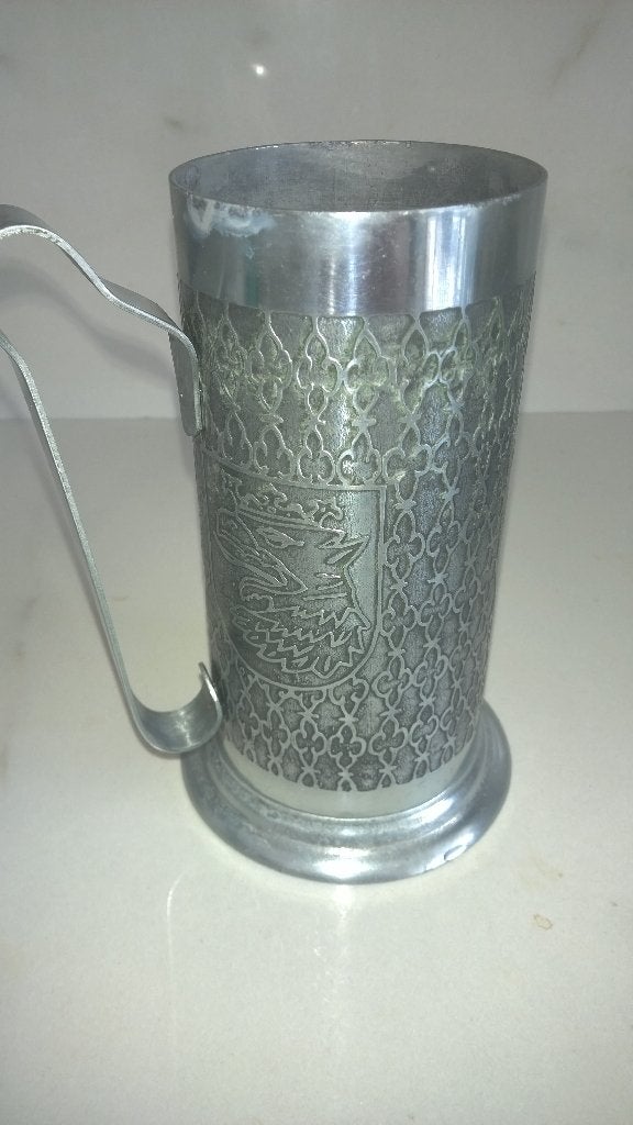 Metalen bierpul, Verzamelen, Ophalen of Verzenden, Zo goed als nieuw, Pul(len)