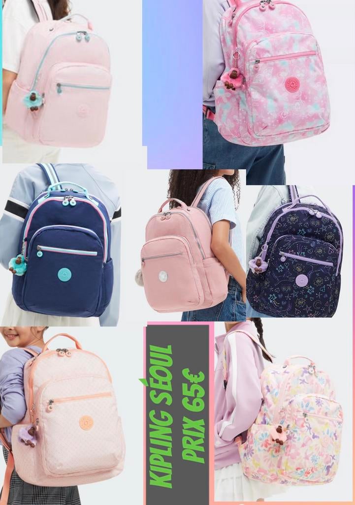 Kipling, Enlèvement ou Envoi, Comme neuf, Sac à dos