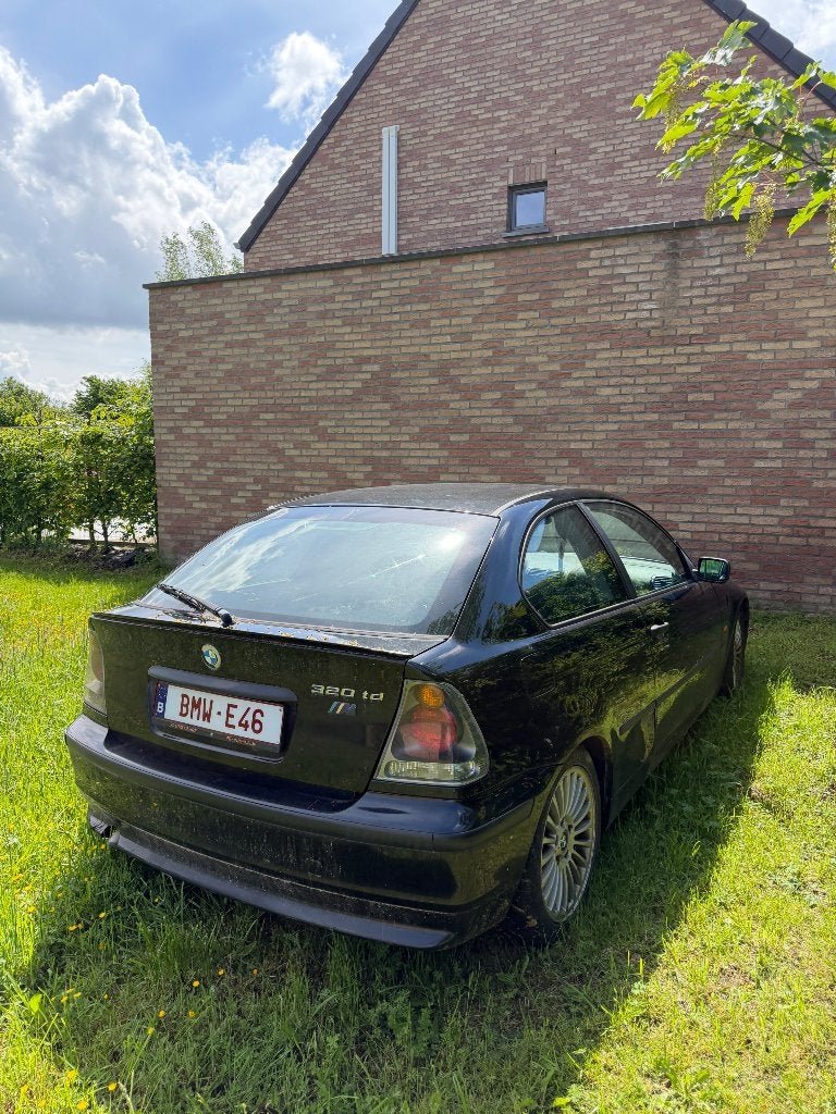 BMW 320td, Cuir, Achat, Boîte manuelle, Noir
