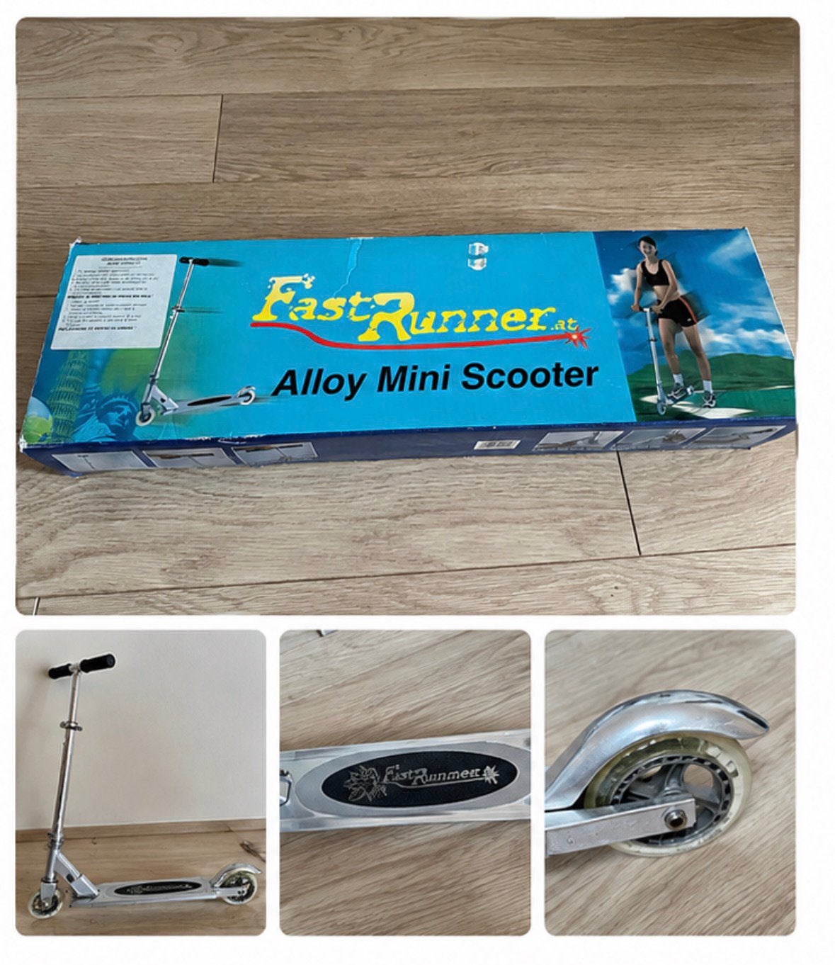 Trottinette pour enfants - FastRunner Alloy Mini Scooter, Enlèvement, Comme neuf, Step simple