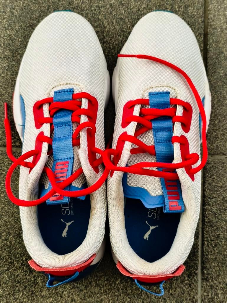 Wit-rood-blauw sportschoen Puma, Vêtements | Hommes, Chaussures, Enlèvement, Bleu, Chaussures de sport