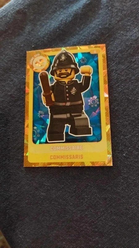Lego / Verzamelkaart / Commissaris, Enlèvement ou Envoi, Comme neuf, Autres types, Lego