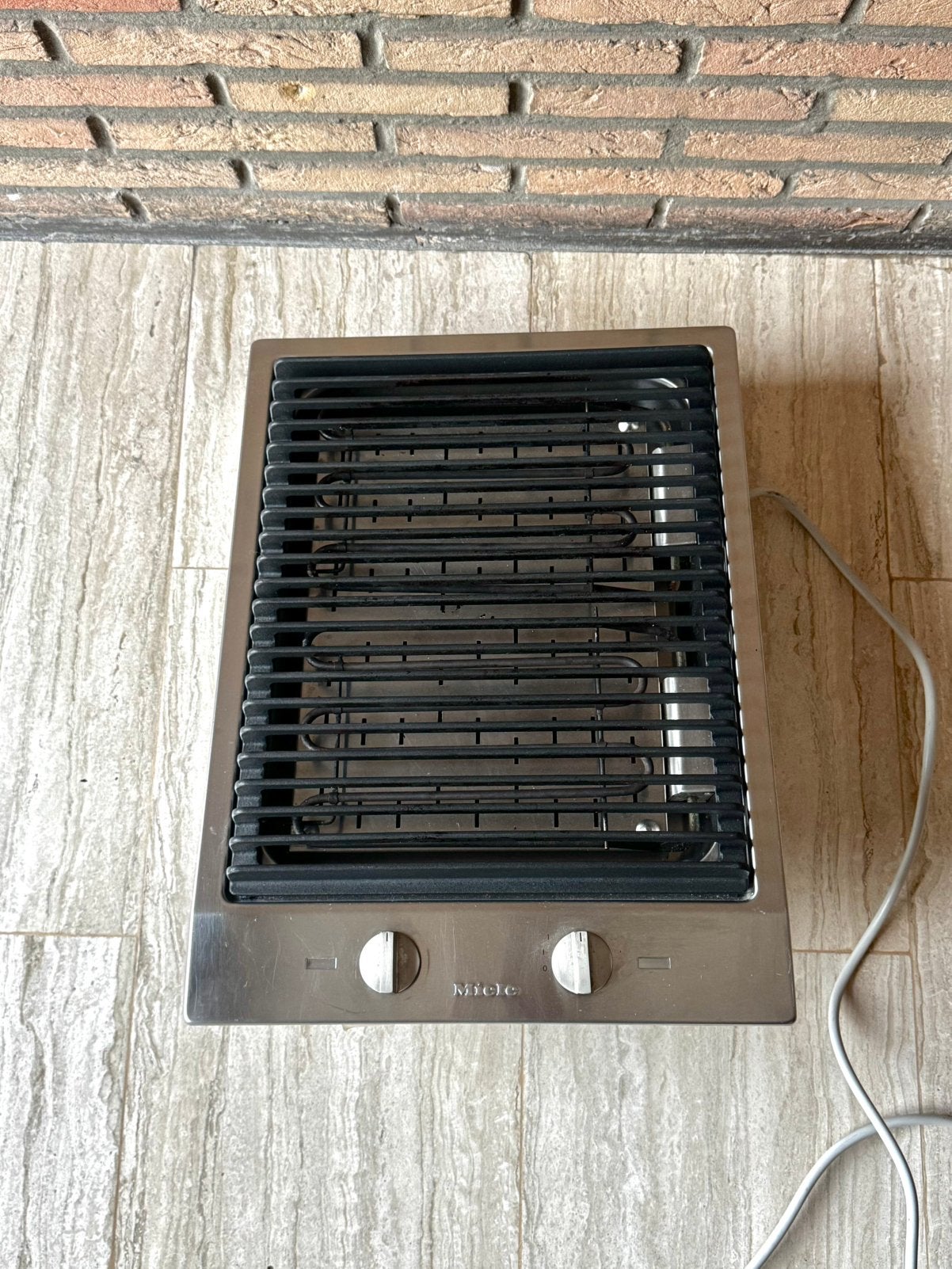 Miele proline CS 1322 BG barbecue grill, Elektronische apparatuur, Ophalen, Gebruikt, Inbouw, Elektrisch