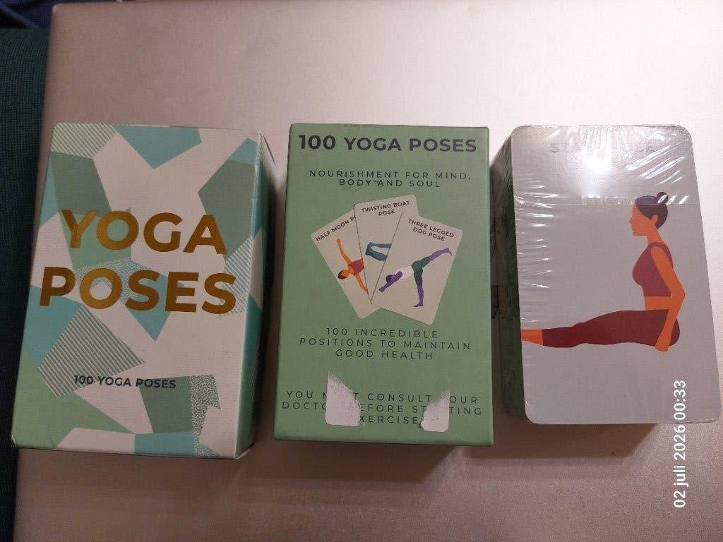 Yoga poses   NIEUW   kaarten, Ophalen