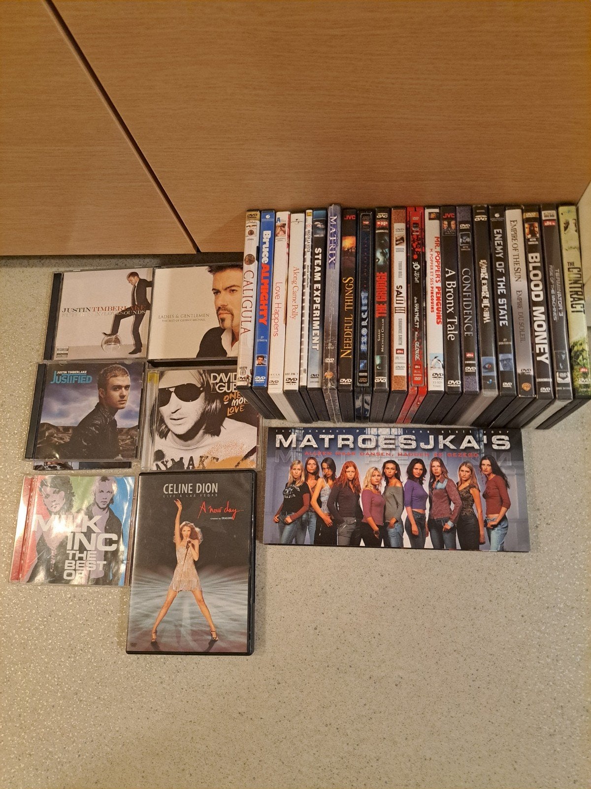 Dvd's, Enlèvement