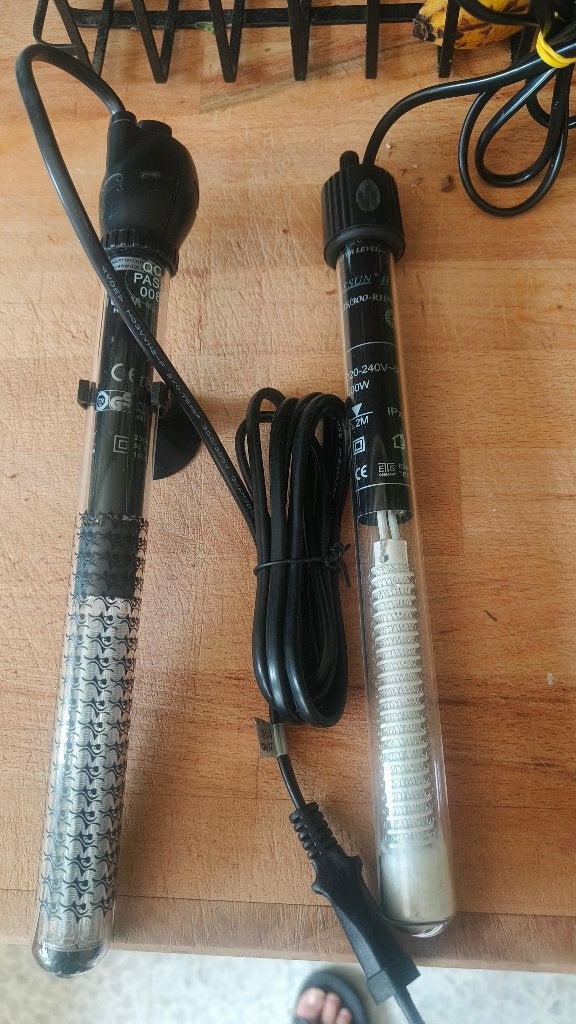 Verwarmingselement aquarium heater 100w  2 stuks, Dieren en Toebehoren, Ophalen, Nieuw, Overige typen, Overige merken