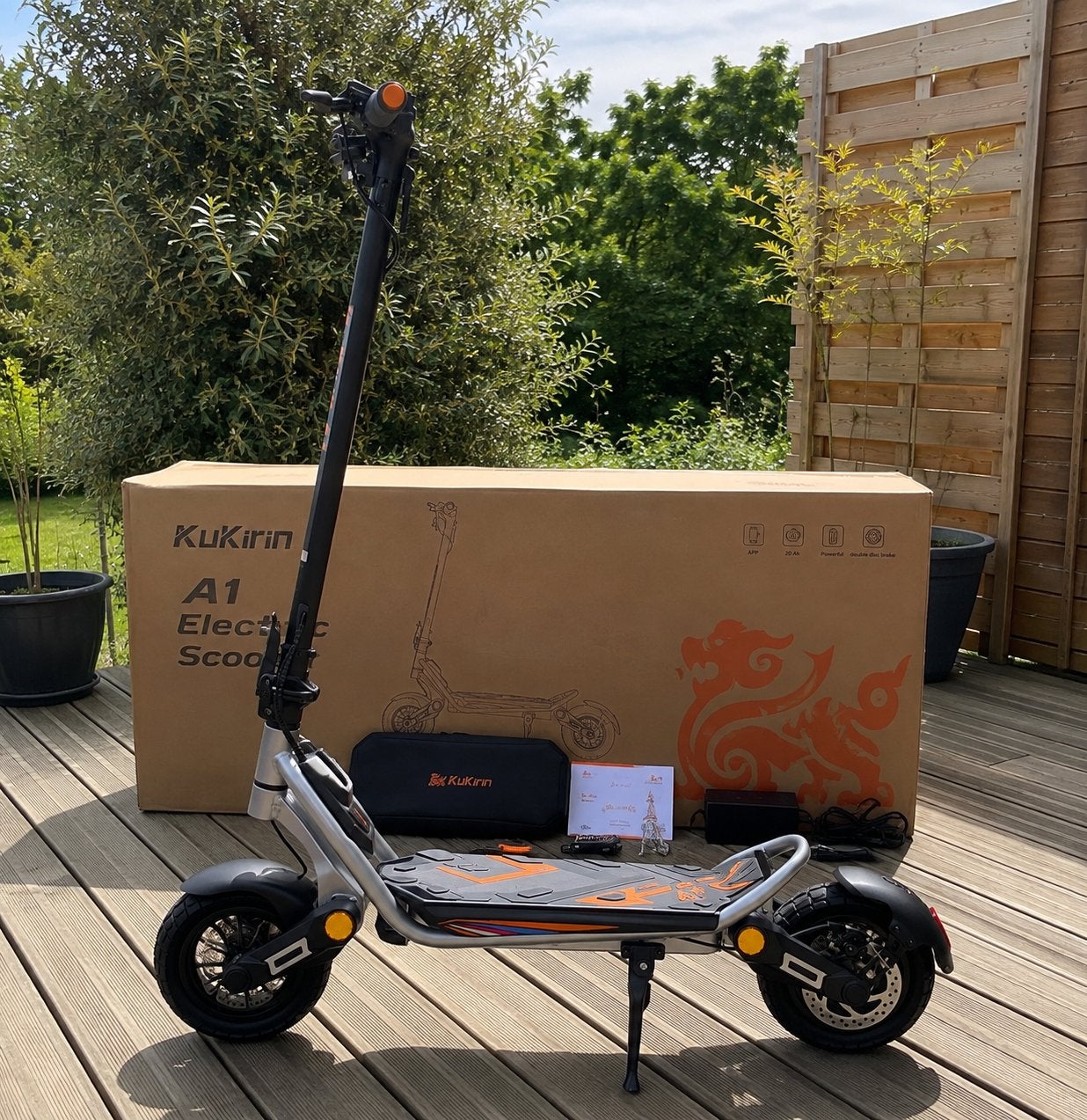 Trottinette électrique Kukirin A1, Enlèvement, Neuf
