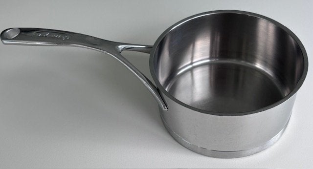 Demeyere hoogwaardige steelpan met extra dikke bodem, Ophalen, Inox, Kookpan, Demeyere