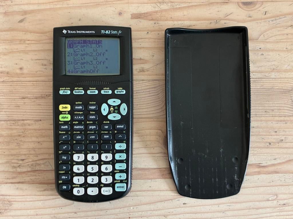 Texas Instruments TI-82 Stats.fr, Ophalen of Verzenden, Gebruikt