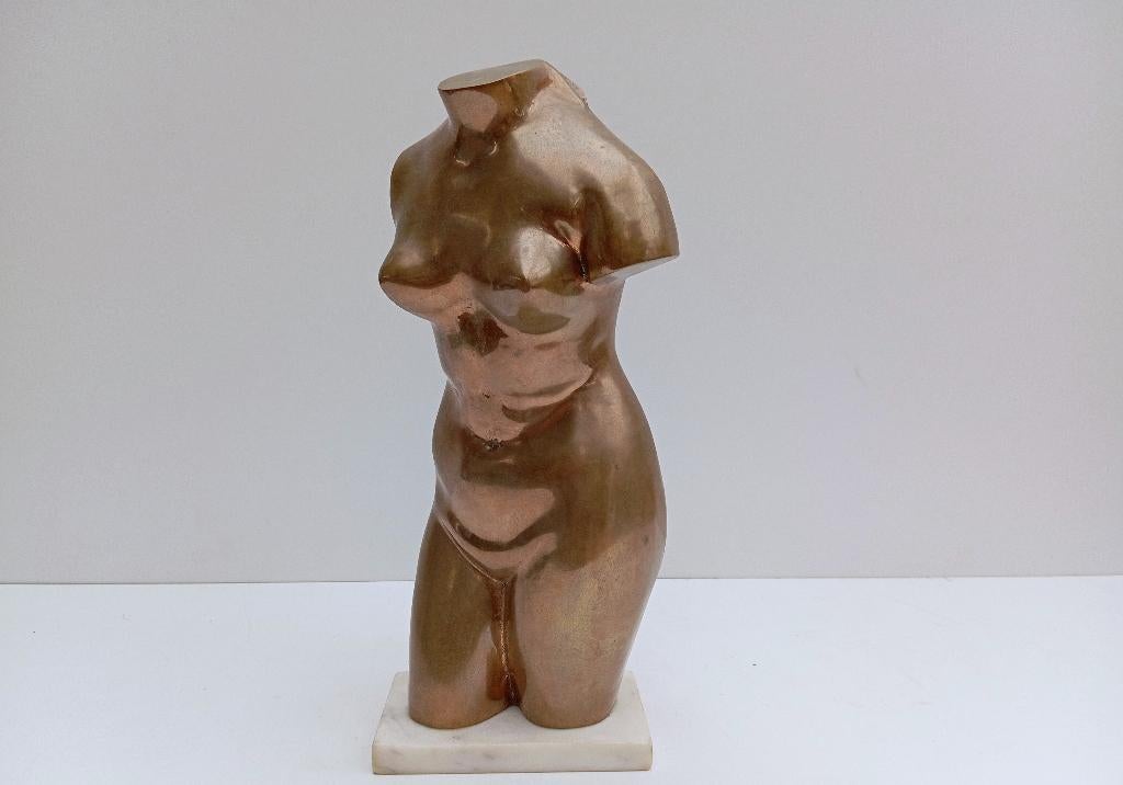 statue en bronze nue, Antiquités & Art, Antiquités | Bronze & Cuivre, Bronze, Enlèvement ou Envoi