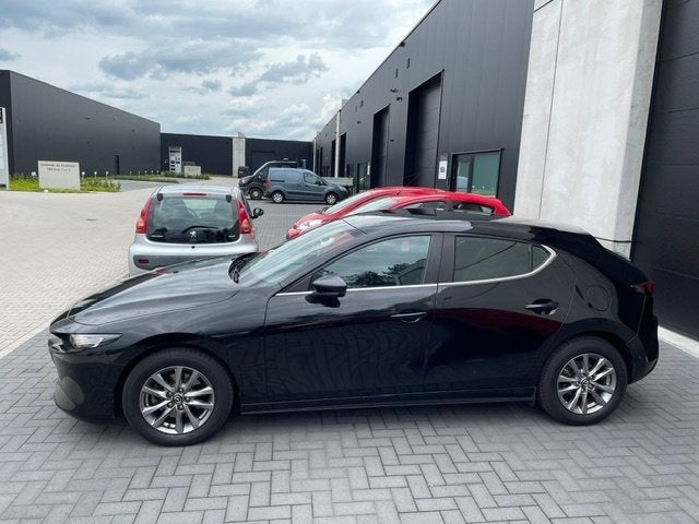 Mazda 3 2.0I e Skyactiv, X Skycruise, Automaat, 360 Camera, Auto's, 1998 cc, Stof, 4 cilinders, Zwart
