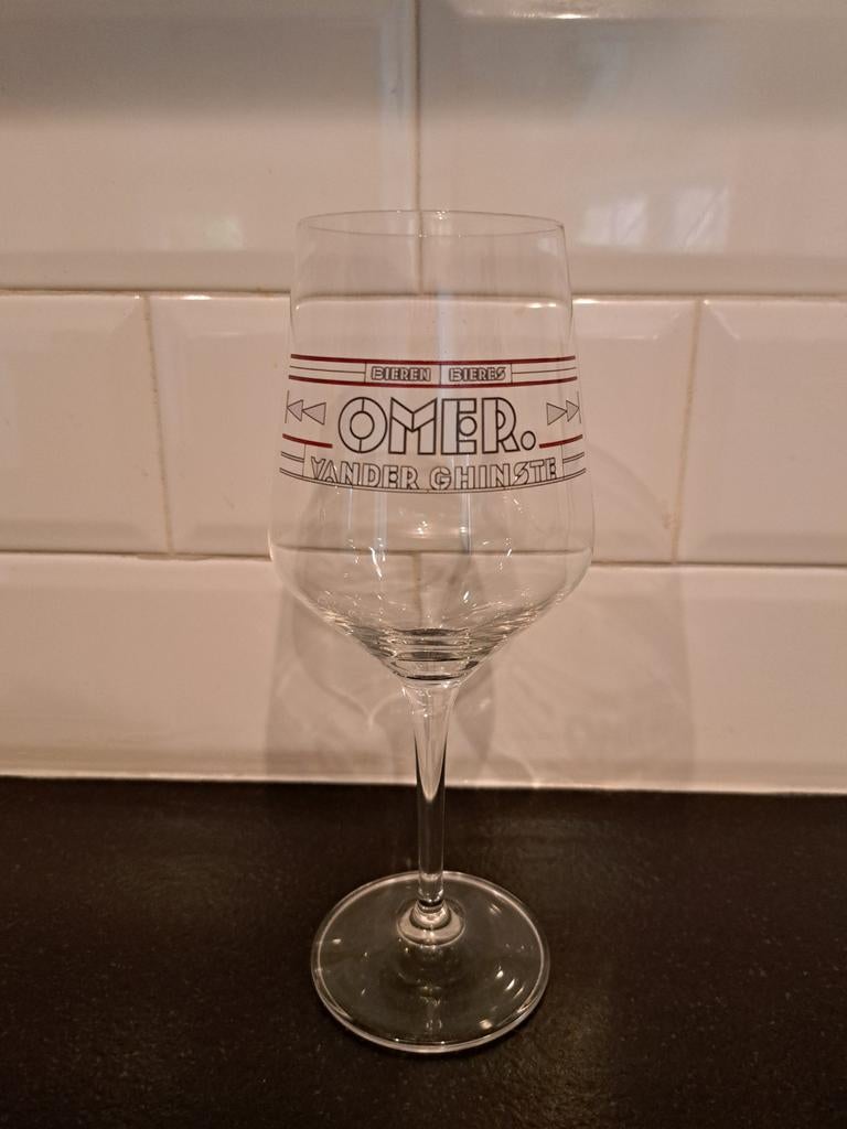 Omer - Wijnglas, Verzamelen, Glas en Drinkglazen, Verzenden, Nieuw, Bierglas