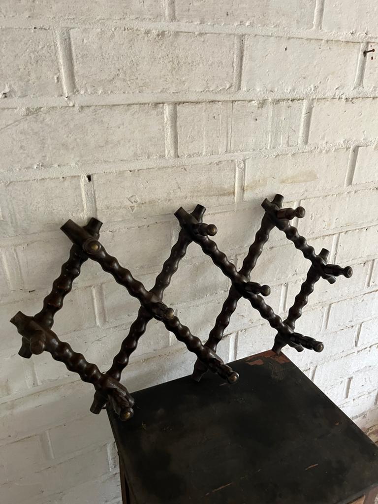 Porte-manteau/porte-manteau mural vintage en bois., Enlèvement