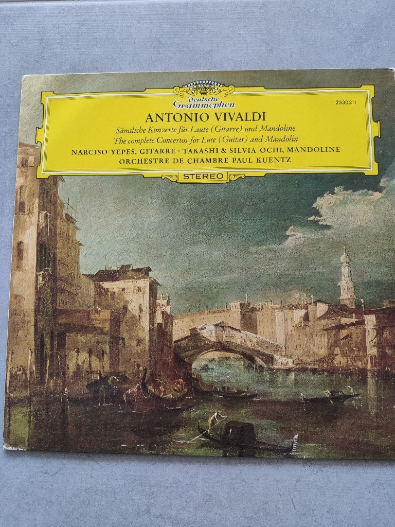 Antonio Vivaldi: Concerto's voor luit en mandoline, Ophalen, LP, Gebruikt, Soloconcert