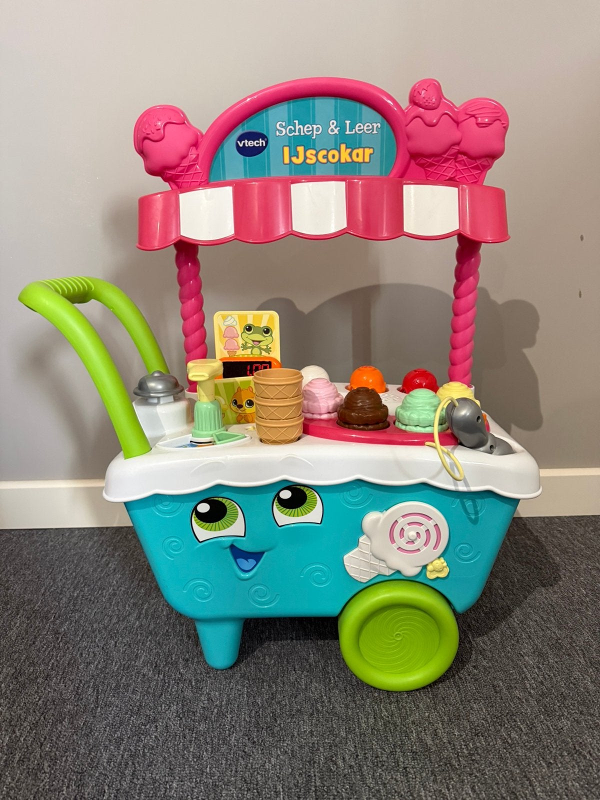 VTech Schep & Leer IJscokar, Kinderen en Baby's, Ophalen, Zo goed als nieuw