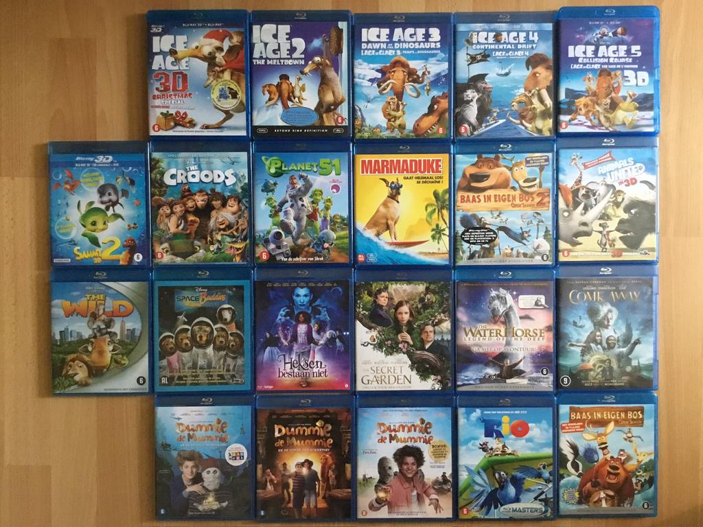 Blu-ray kinderen, Enlèvement ou Envoi, Comme neuf