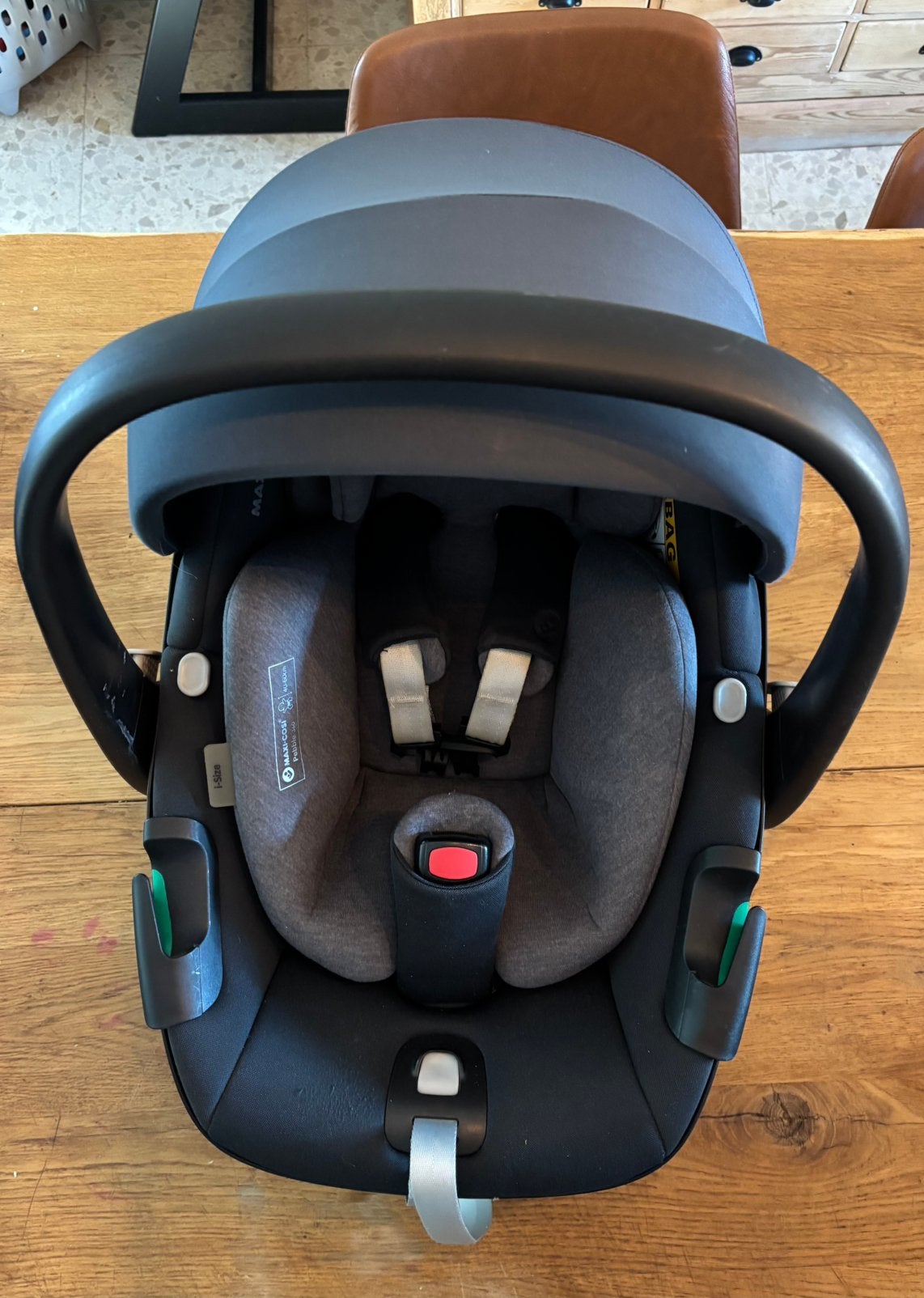 Autostoel Maxi-cosi Pebble 360 + Pearl 360 + Familyfix 360, Kinderen en Baby's, Ophalen, Verstelbare rugleuning, Gebruikt, 0 t/m 18 kg