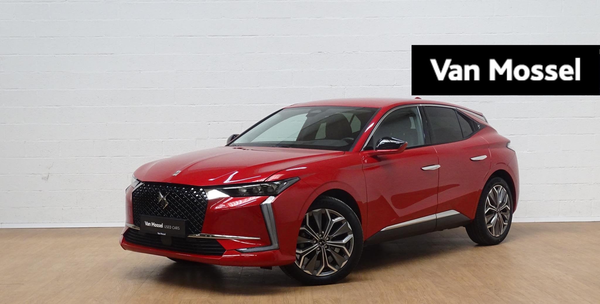 DS 4 Crossback 1.2T Trocadero automaat, Auto's, Stof, Gebruikt, Zwart, 1353 kg