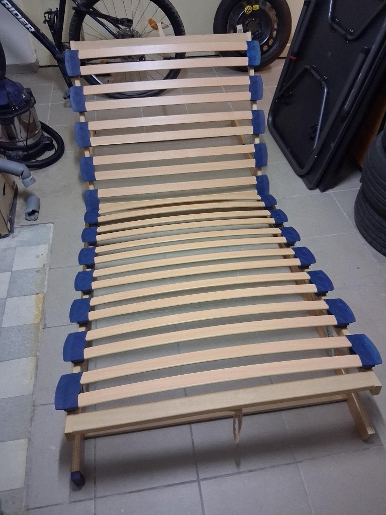 Sommier à lattes inclinable CROWNFLEX 90x200 cm, Maison & Meubles, Chambre à coucher | Matelas & Sommiers, 90 cm, Enlèvement, Sommier