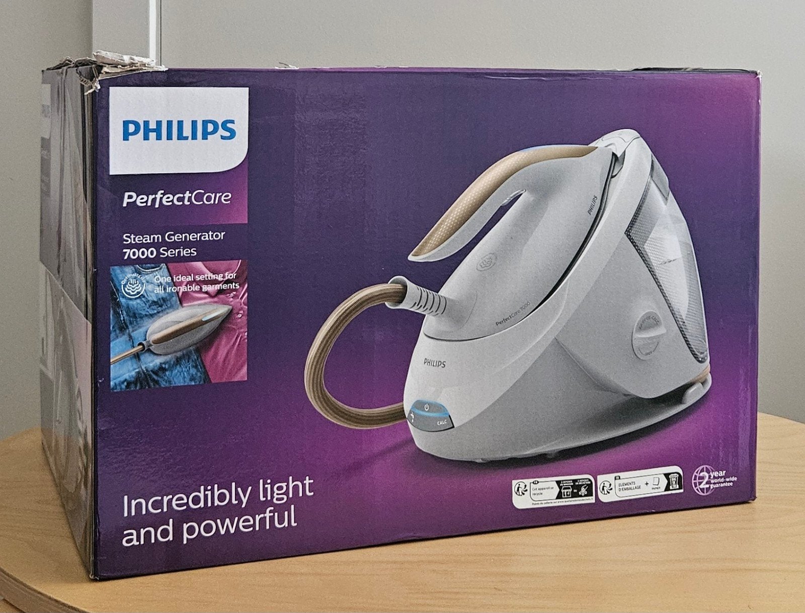 Philips Steam generator 7000 series, Ophalen