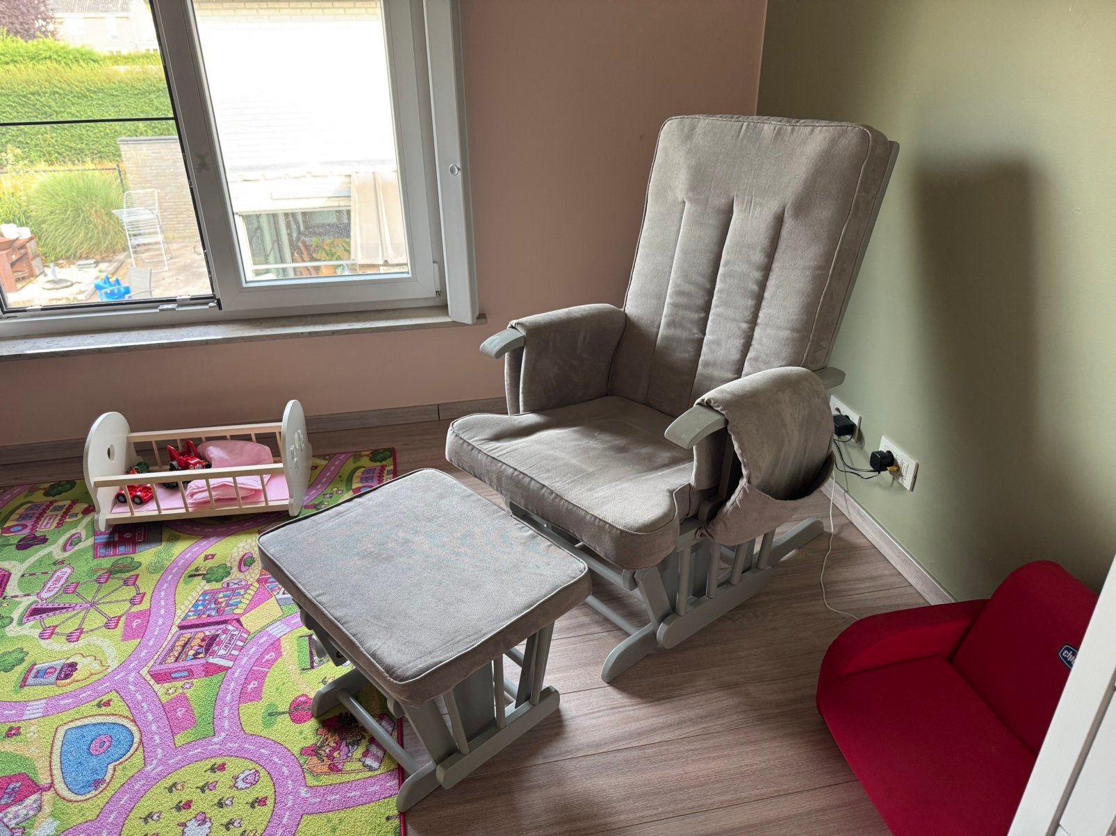 Schommelstoel / schuifstoel kinderkamer, Enlèvement