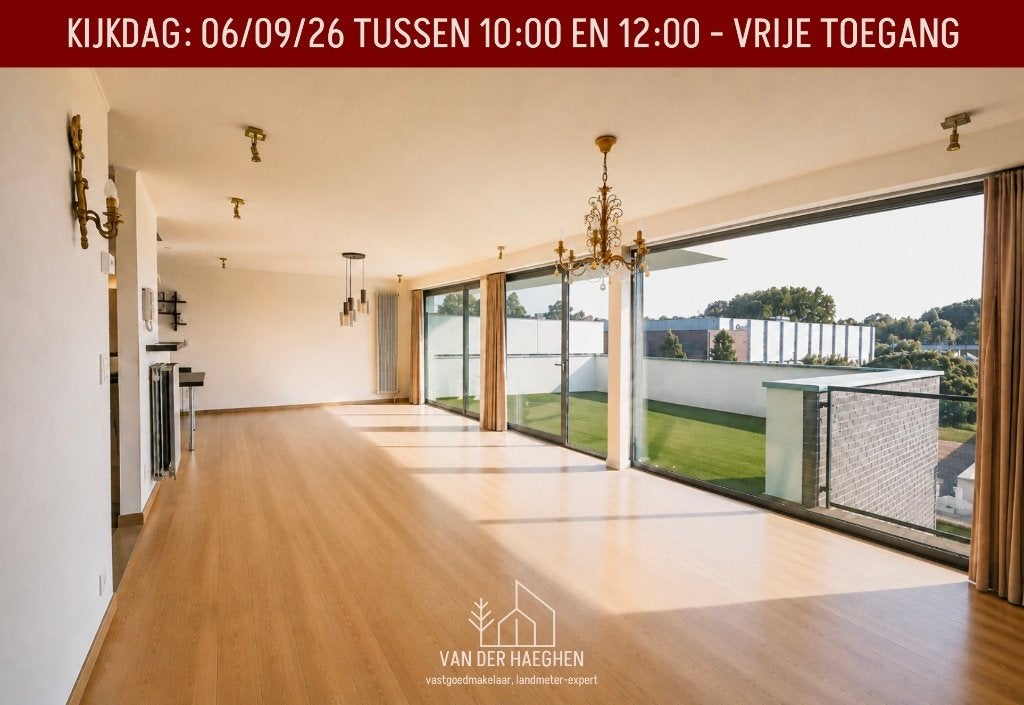 Groot app (116m²) met riant terras (41m²)- 2 garages - EPC A, Immo, Provincie Oost-Vlaanderen, 116 m², Oudenaarde, Appartement
