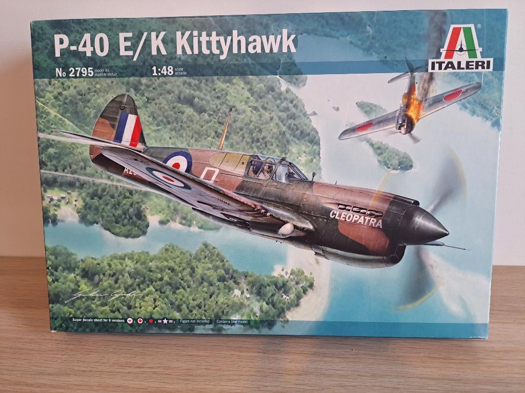 Italeri 2795 - P-40 E/K Kittyhawk (1/48), Hobby & Loisirs créatifs, Modélisme | Avions & Hélicoptères, Neuf, Plus grand que 1:72