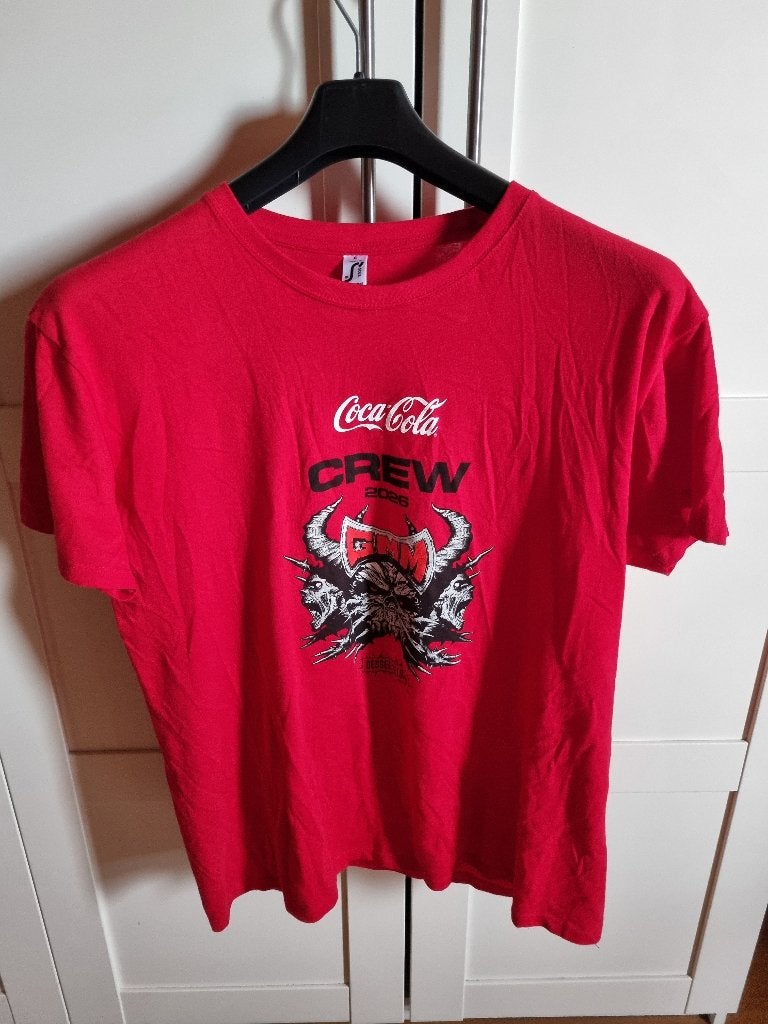 T-shirt Graspop XL 2026, Kleding | Heren, T-shirts, Maat 56/58 (XL), Ophalen of Verzenden, Zo goed als nieuw, Rood
