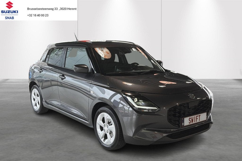 Suzuki Swift GL+-GPS-Carplay-Cam-Airco-Stoelverwarmig, Autos, Suzuki, Neuf, Argent ou Gris, Achat, Entreprise