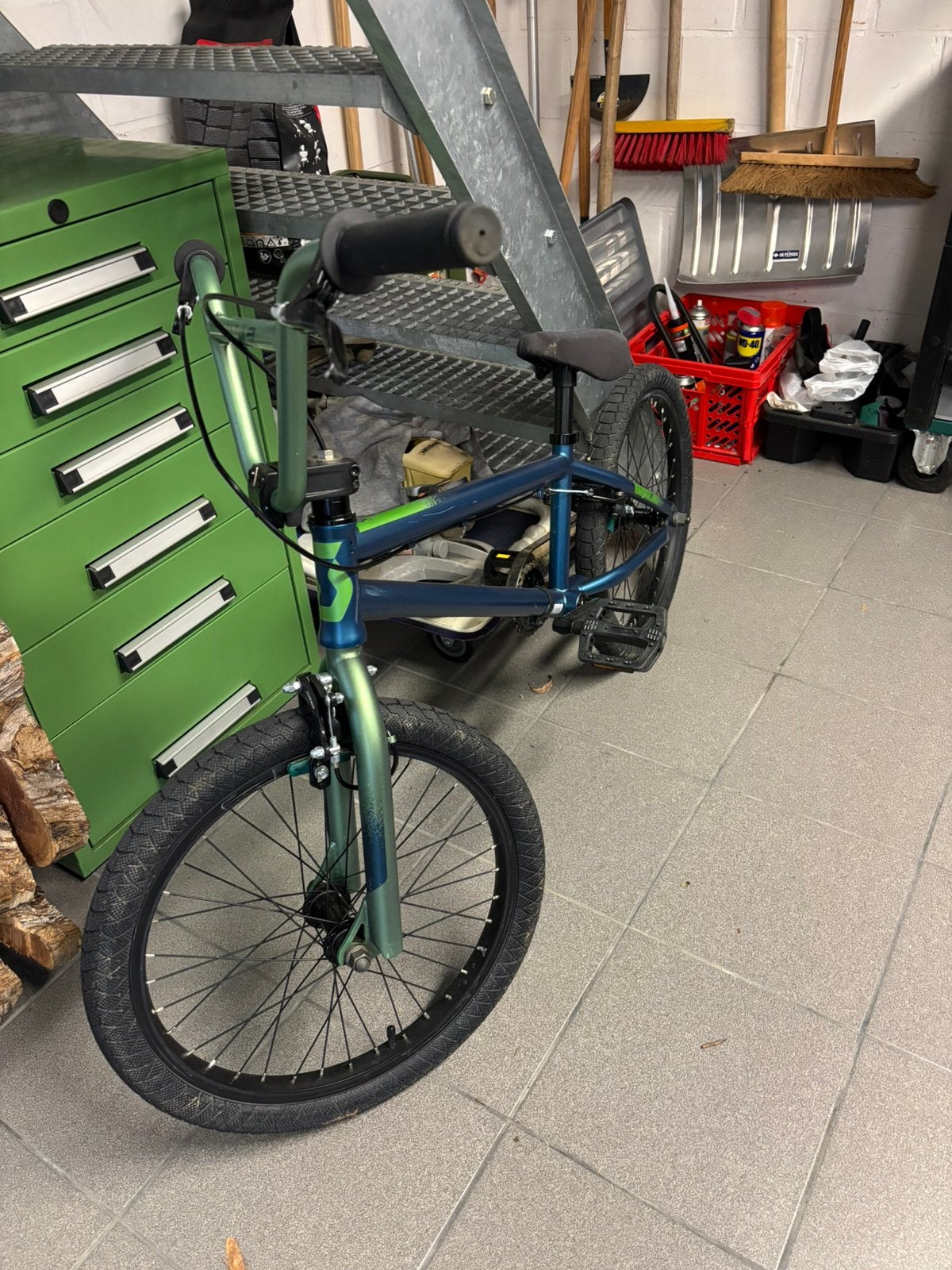 BMX Fiets, Ophalen, 16 tot 20 inch, Velgrem, Stuur 360° draaibaar