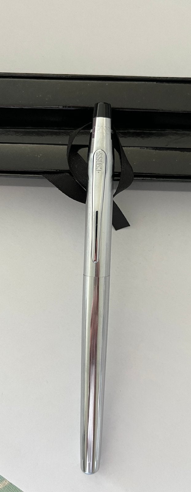 Cross rollerball balpen zilverkl. D213, Verzamelen, Ophalen, Zo goed als nieuw, Balpen, Cross