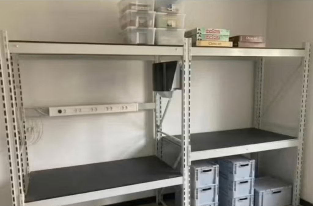 magazijnrek / palletrek, Ophalen
