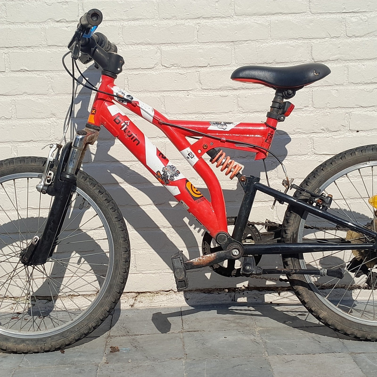 rode  bmx, Fietsen en Brommers, Ophalen