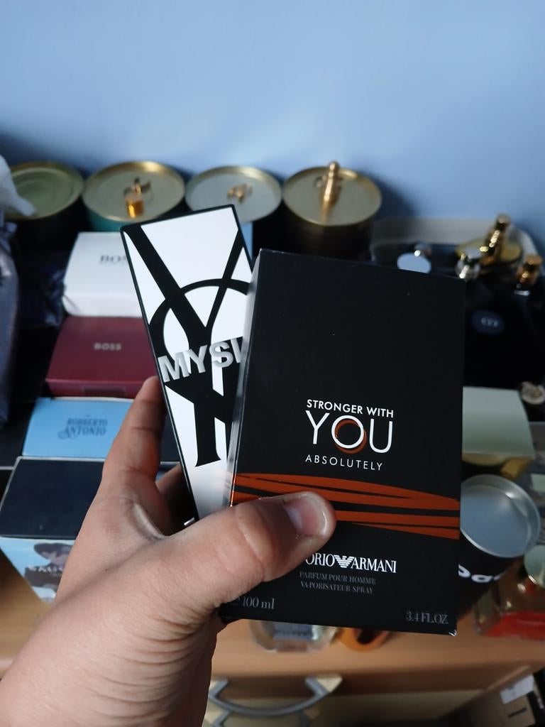 lege parfum flessen, Ophalen of Verzenden, Gebruikt