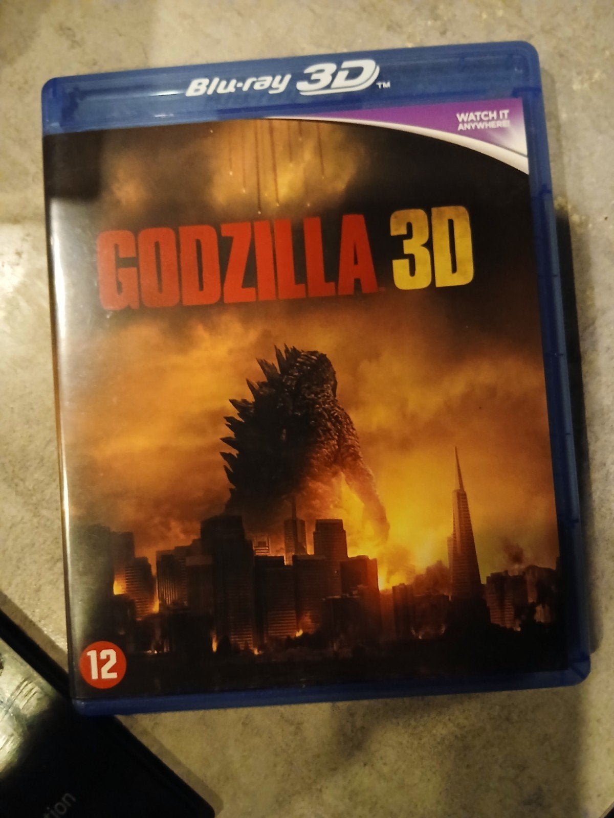 Godzilla 3D (2014) – Blu-ray 3D + 2D – Uitstekende staat!, Enlèvement, Blu-ray, Action
