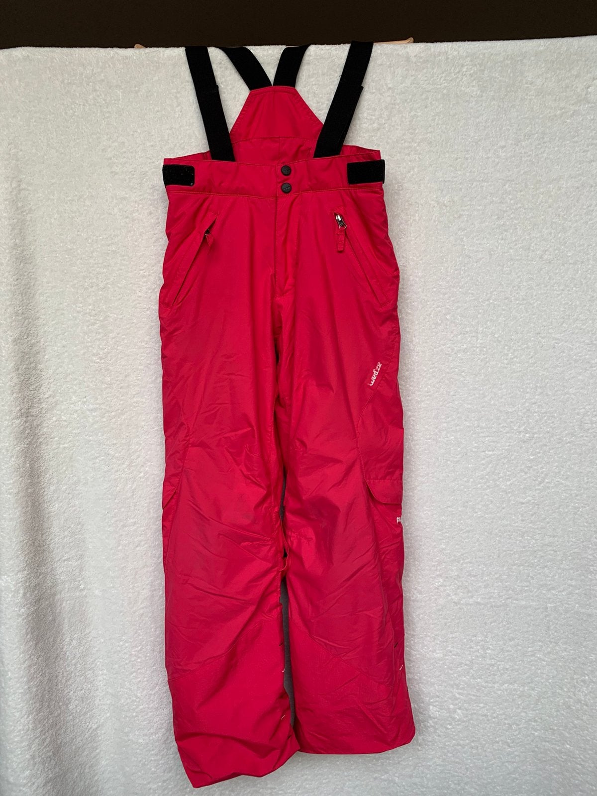 Decathlon Wed’ze roze skibroek meisje 10 jaar., Ophalen, Gebruikt