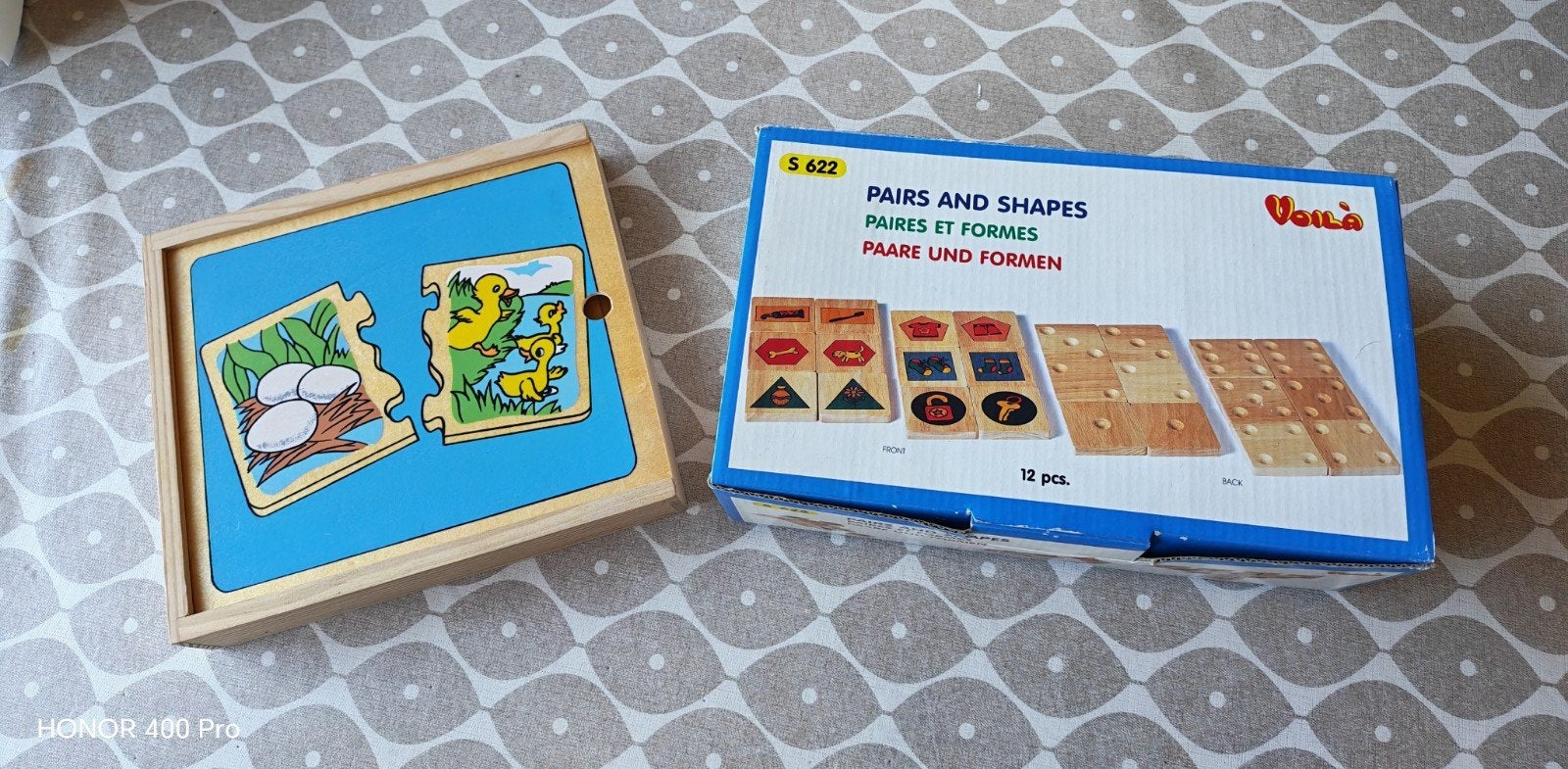 2 boîtes de puzzles en bois et de mémoires, Enlèvement ou Envoi