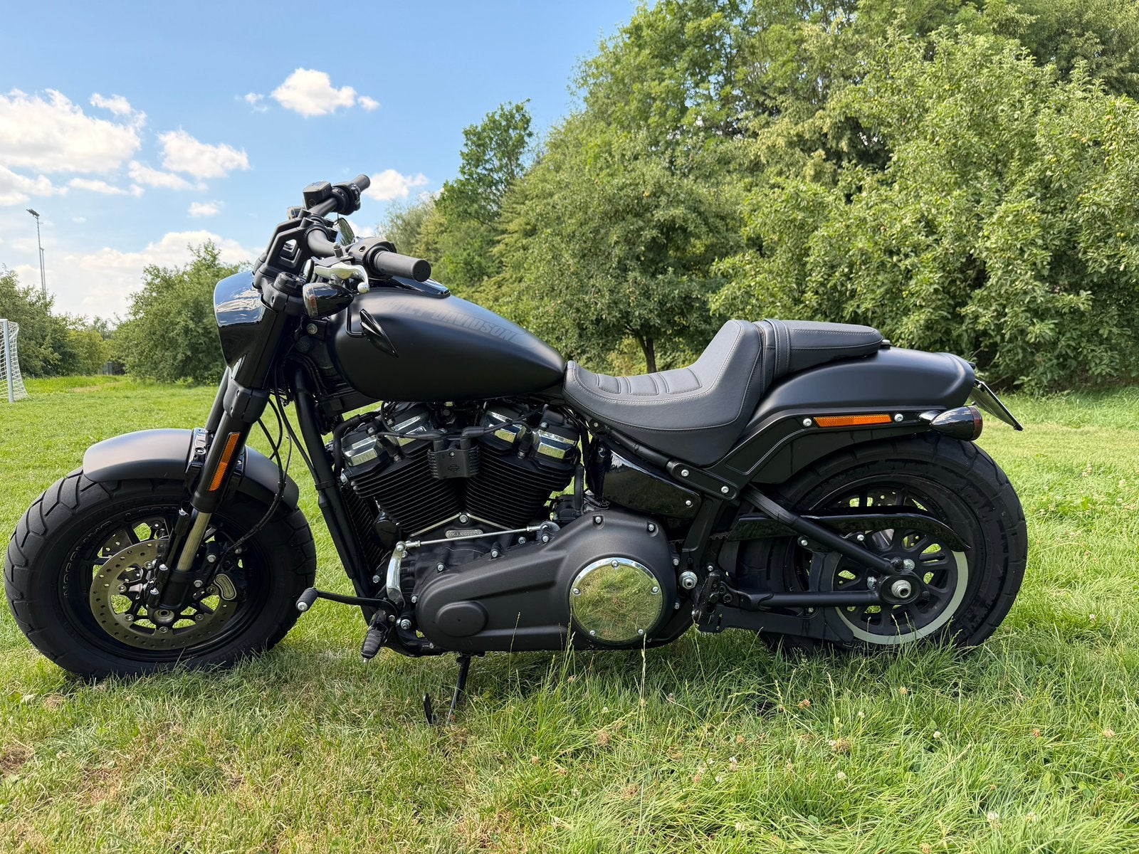 Harley Davidson Fat Bob (model 2019) - nieuwstaat!, Sportuitlaat, 1745 cc, 4 cilinders, Gebruikt